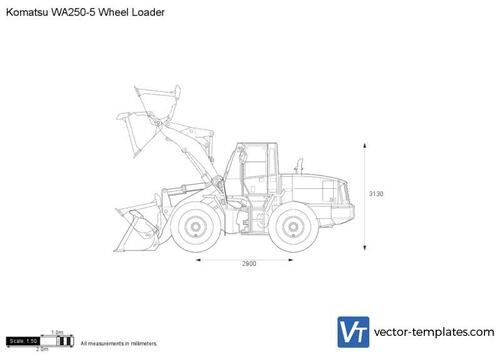 Komatsu WA250-5 Wheel Loader