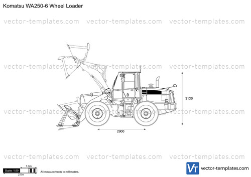 Komatsu WA250-6 Wheel Loader