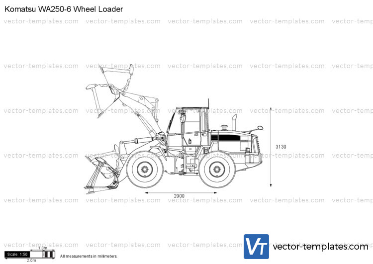 Komatsu WA250-6 Wheel Loader