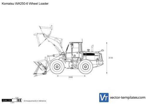 Komatsu WA250-6 Wheel Loader