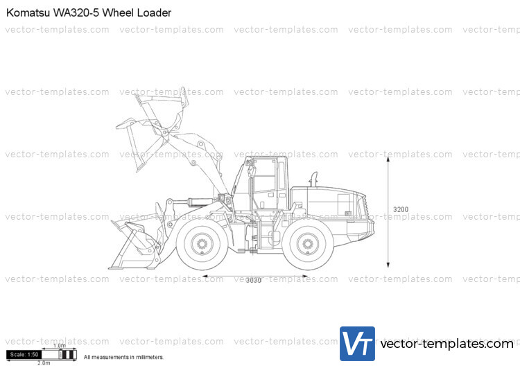 Komatsu WA320-5 Wheel Loader