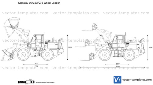 Komatsu WA320PZ-6 Wheel Loader