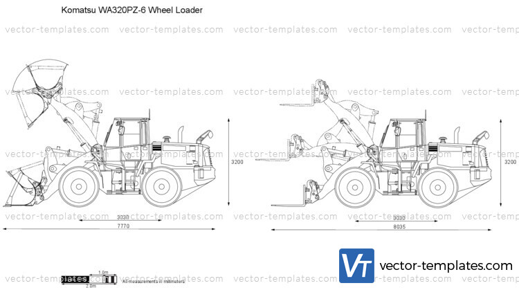 Komatsu WA320PZ-6 Wheel Loader