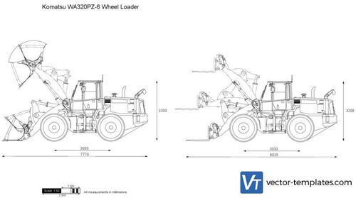 Komatsu WA320PZ-6 Wheel Loader