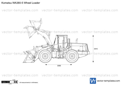 Komatsu WA380-5 Wheel Loader