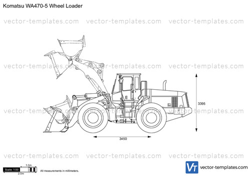 Komatsu WA470-5 Wheel Loader