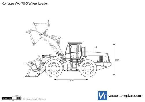 Komatsu WA470-5 Wheel Loader