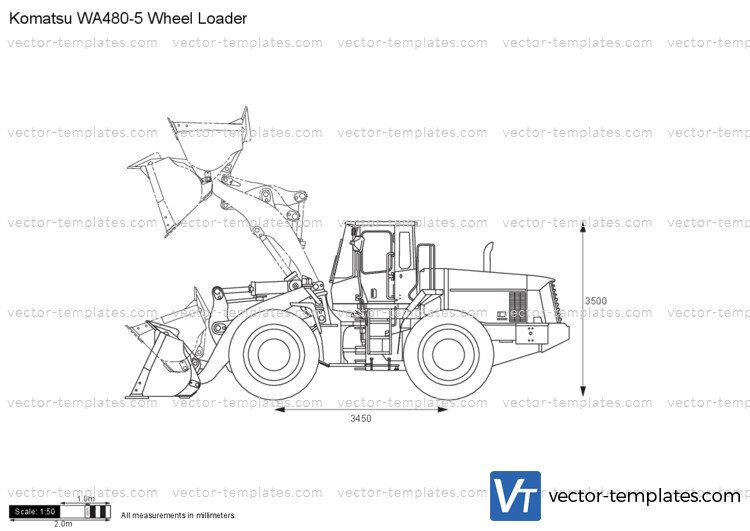 Komatsu WA480-5 Wheel Loader