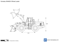 Komatsu WA480-5 Wheel Loader