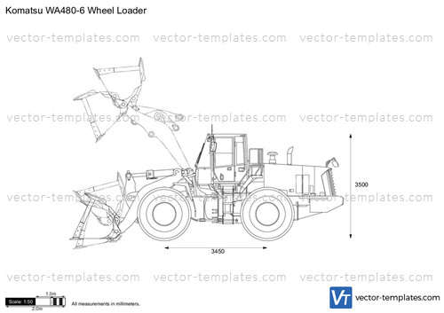 Komatsu WA480-6 Wheel Loader