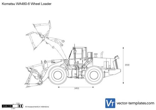 Komatsu WA480-6 Wheel Loader