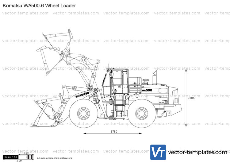 Komatsu WA500-6 Wheel Loader