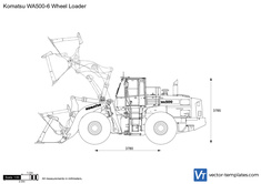 Komatsu WA500-6 Wheel Loader