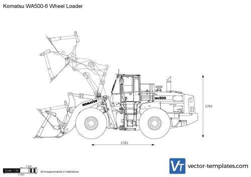 Komatsu WA500-6 Wheel Loader