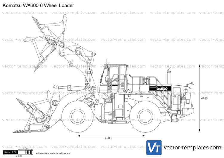 Komatsu WA600-6 Wheel Loader