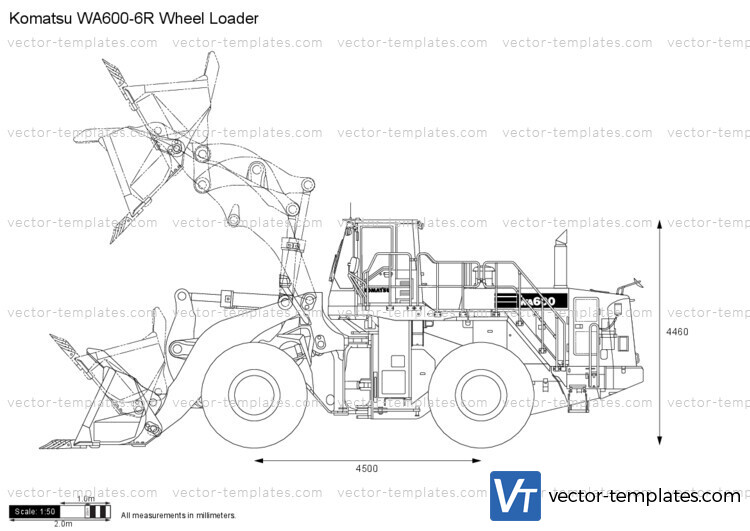 Komatsu WA600-6R Wheel Loader