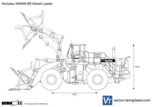 Komatsu WA600-6R Wheel Loader