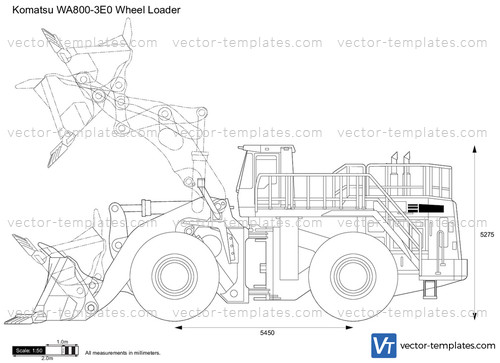 Komatsu WA800-3E0 Wheel Loader