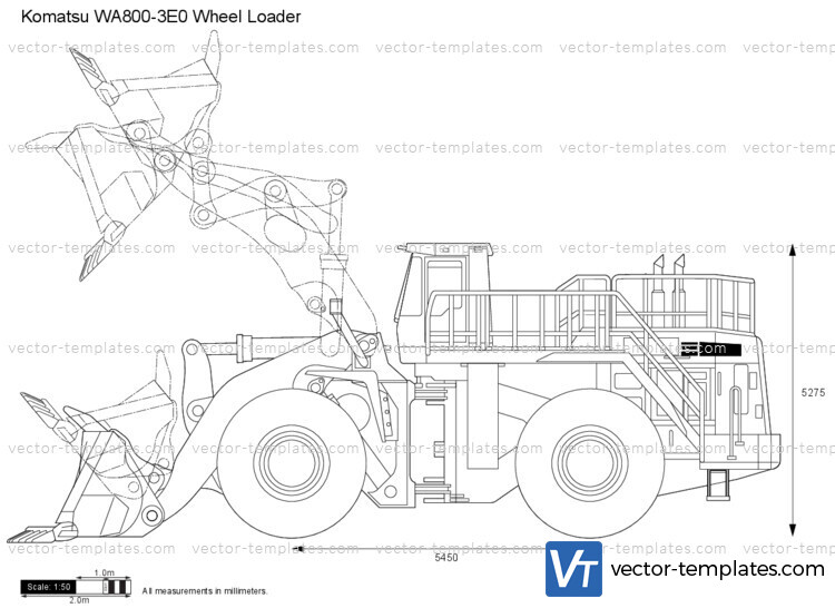 Komatsu WA800-3E0 Wheel Loader