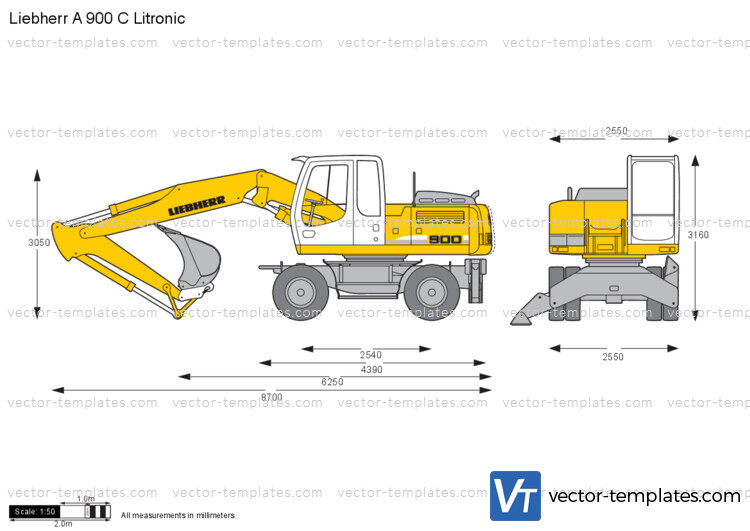 Liebherr A 900 C Litronic Wheeled Excavator