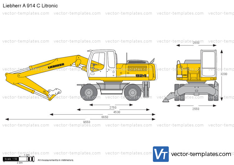 Liebherr A 914 C Litronic Wheeled Excavator