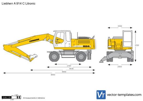 Liebherr A 914 C Litronic Wheeled Excavator