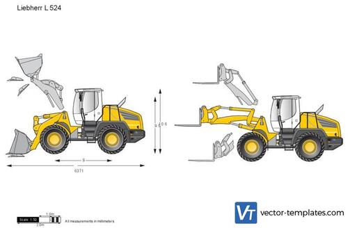 Liebherr L 524 Wheel Loader