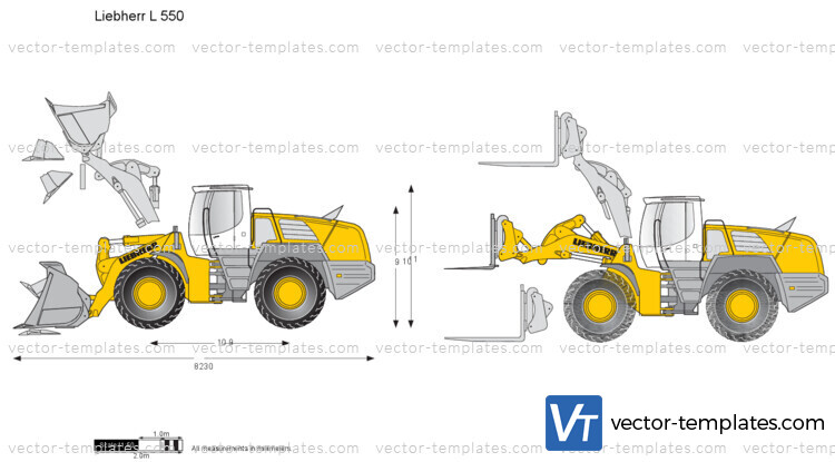 Liebherr L 550 Wheel Loader