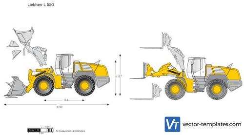 Liebherr L 550 Wheel Loader