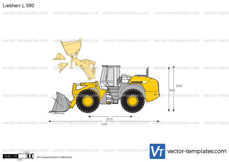 Liebherr L 580 Wheel Loader