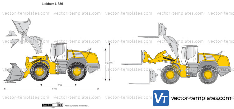 Liebherr L 586 Wheel Loader