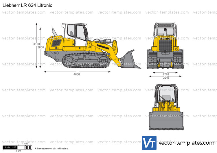 Liebherr LR 624 Litronic Crawler Loader