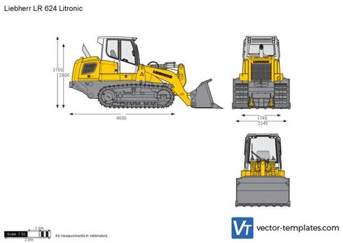 Liebherr LR 624 Litronic Crawler Loader