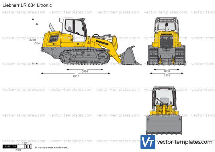 Liebherr LR 634 Litronic Crawler Loader