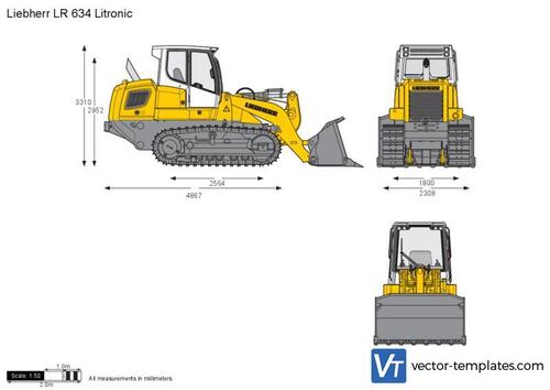 Liebherr LR 634 Litronic Crawler Loader