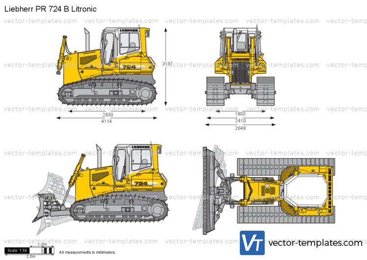 Liebherr PR 724 B Litronic Crawler Tractor