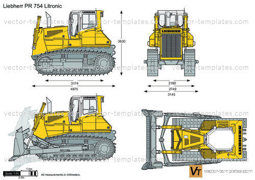 Liebherr PR 754 Litronic Crawler Tractor