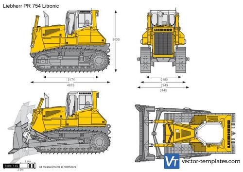 Liebherr PR 754 Litronic Crawler Tractor