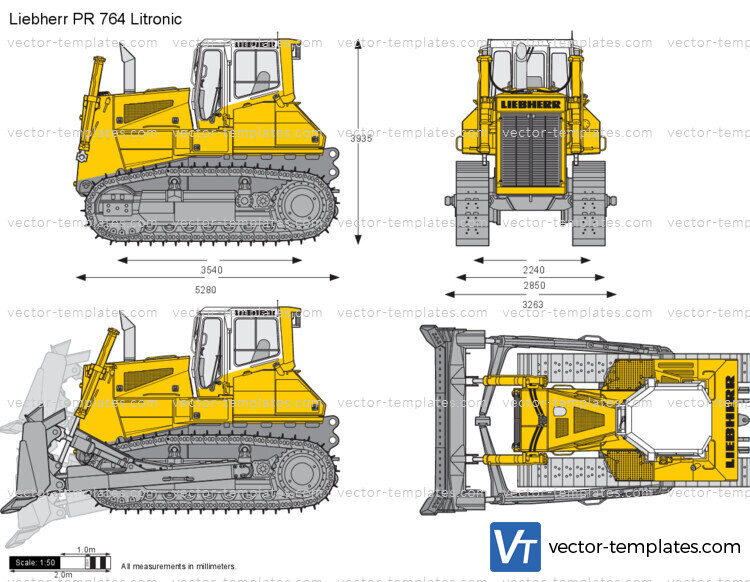 Liebherr PR 764 Litronic Crawler Tractor