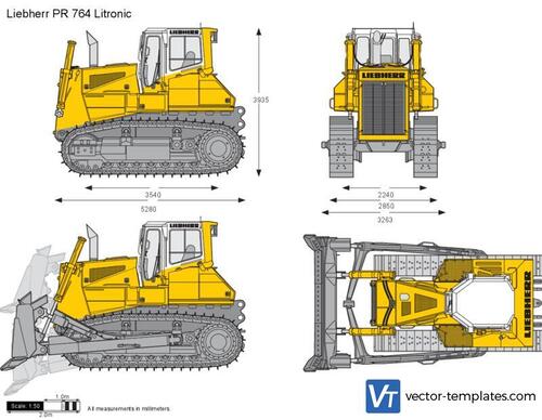 Liebherr PR 764 Litronic Crawler Tractor