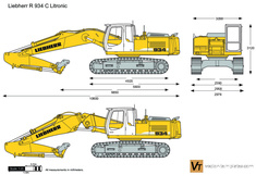 Liebherr R 934 C Litronic Excavator