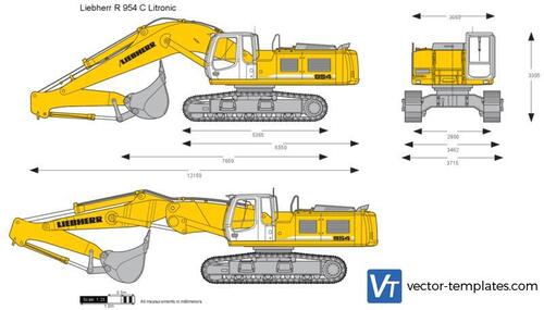 Liebherr R 954 C Litronic Excavator