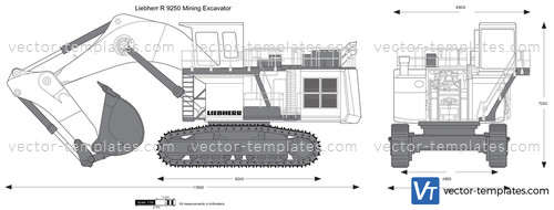 Liebherr R 9250 Mining Excavator