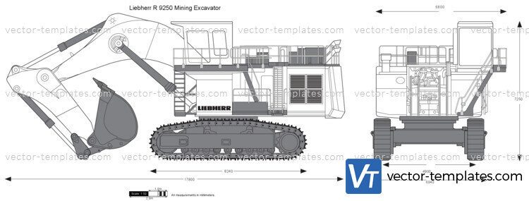 Liebherr R 9250 Mining Excavator