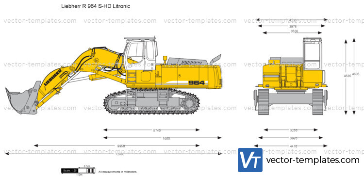 Liebherr R 964 S-HD Litronic Excavator