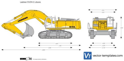 Liebherr R 974 C Litronic Excavator