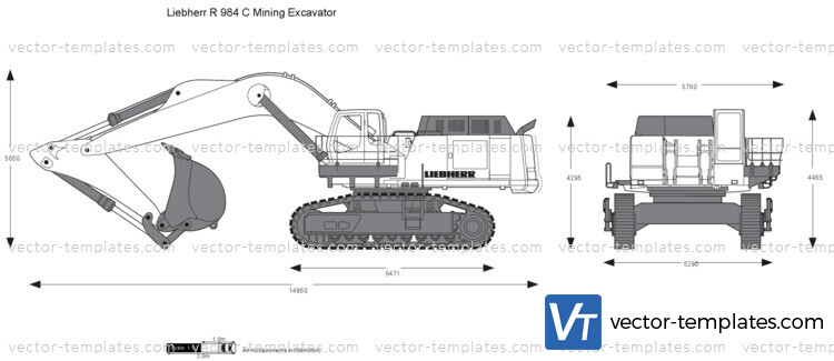 Liebherr R 984 C Mining Excavator