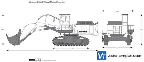 Liebherr R 984 C Shovel Mining Excavator