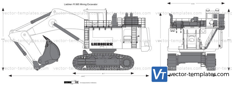 Liebherr R 995 Mining Excavator