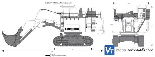 Liebherr R 995 Shovel Mining Excavator